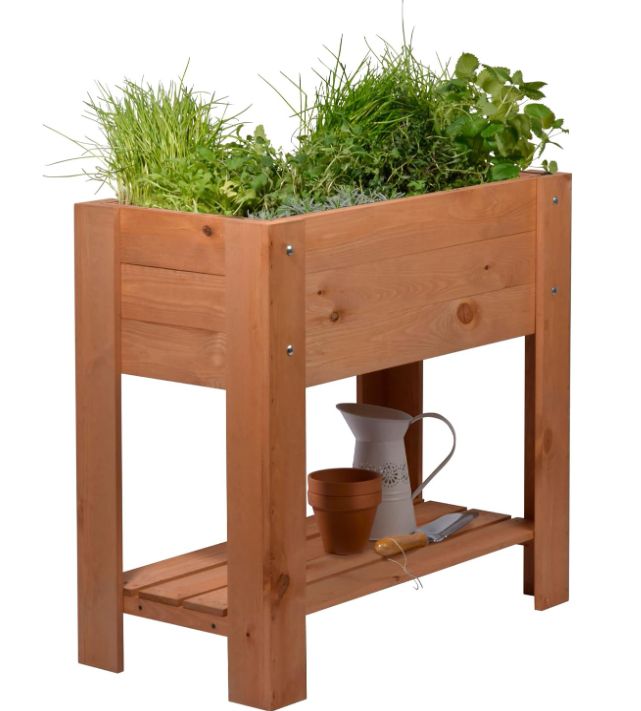 🍃dobar Hochbeet Urban mit Ablagefläche   80cm x 40cm für 57€ (statt 66€)