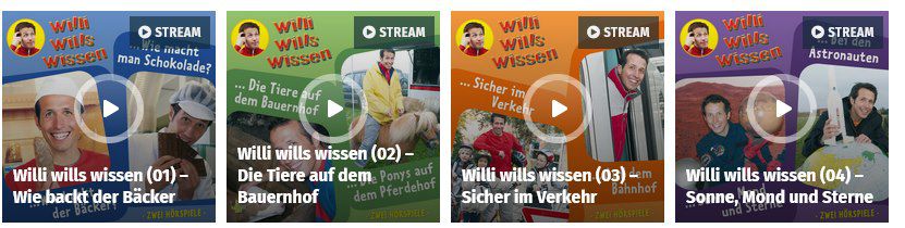 Willi wills wissen  – Im Zoo unterwegs / Mit dem Zirkus unterwegs gratis als MP3