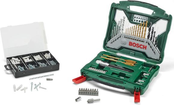 Bosch X Line 50Ti Plus Accessories Zubehörset, 173 tlg. für 13,99€ (statt 20€)