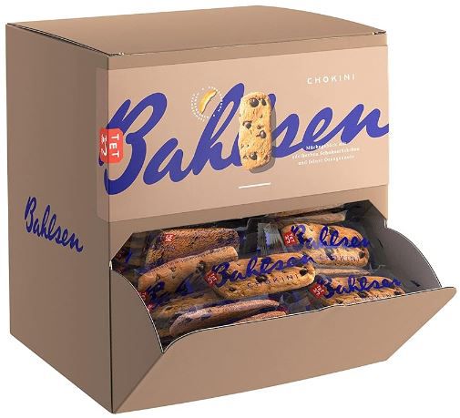 Bahlsen Chokini Mürbegebäck mit Schokostückchen & Orangennote, 945g ab 12,92€ (statt 19€)