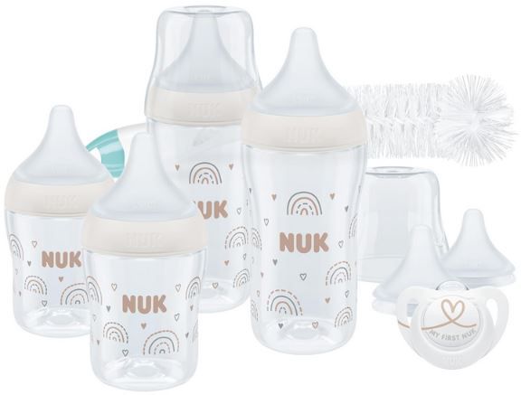 NUK Perfect Match Perfect Start Babyflaschenset, 9 tlg. für 22,75€ (statt 38€)