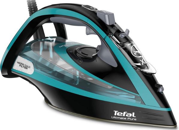 Tefal FV9844 Ultimate Pure Dampfbügeleisen mit 3.200W für 74,99€ (statt 82€)