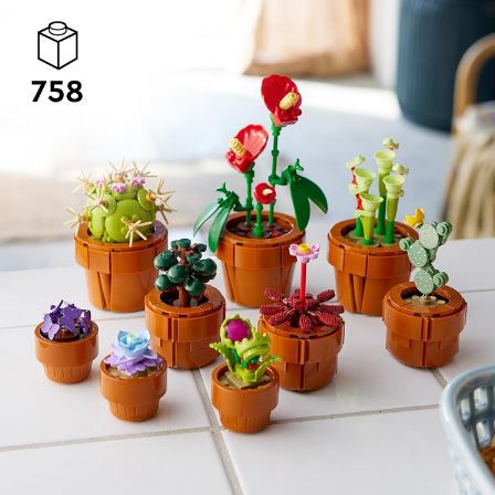 Nur Heute! LEGO 10329 Icons Mini Pflanzen mit 9 Blumen ab 26,99€ (statt 37€)