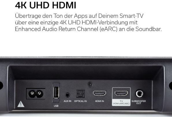 Denon DHT S218 2.1 Soundbar mit integriertem Subwoofer für 159€ (statt 268€)