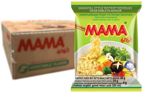 30er Pack MAMA Instant Nudeln Gemüse ab 14,52€ (statt 18€)