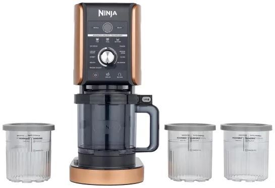 Ninja NC501EUDBCP Deluxe Creami Deluxe 10 in 1 Eismaschine + Becher ab 170,99€ (statt 200€)