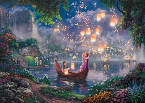 Schmidt Spiele Thomas Kinkade, Rapunzel, 1.000 Teile Puzzle für 8,75€ (statt 12€)