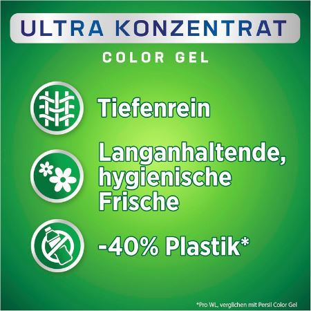 2er Pack Persil Ultra Tiefenrein Konzentrat   Color Waschmittel, 124WL für 21,49€ (statt 30€)