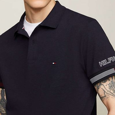 Tommy Hilfiger Slim Fit Contrast Cuff Polo für 42,82€ (statt 56€)