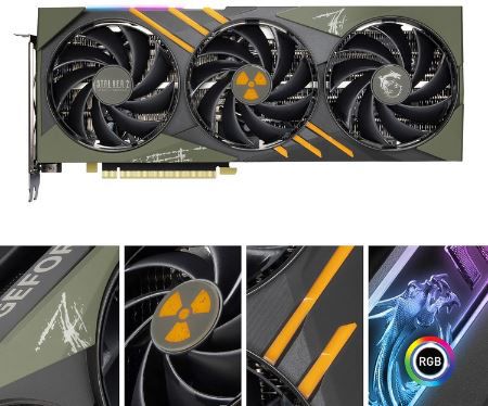 MSI GeForce RTX 4070 Ti SUPER 16G Gaming Slim Stalker 2 Edition für 949€ (statt 1.054€)