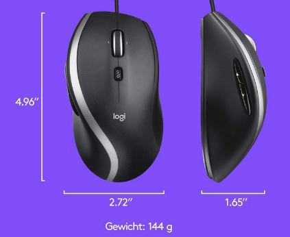 Logitech M500s Kabel Maus mit 7 Tasten für 19,90€ (statt 29€)