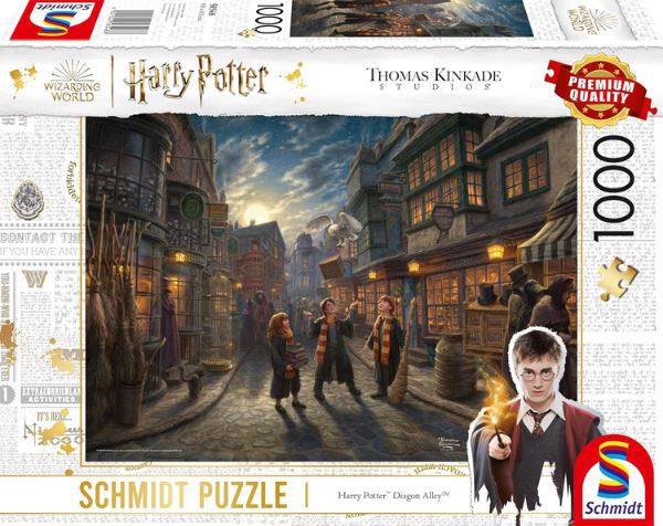 Schmidt Wizarding World Harry Potter, Diagon Alley 1.000 Teile Puzzle für 13,59€ (statt 18€)