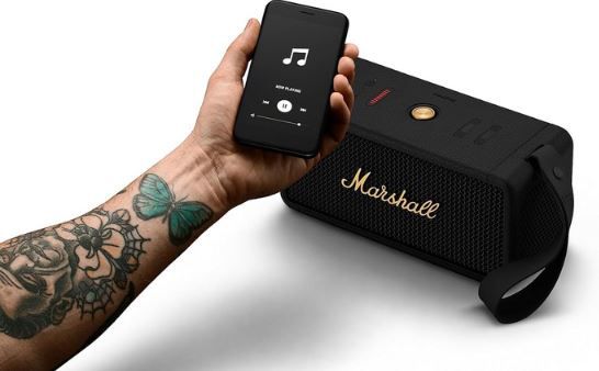 Marshall Middleton Bluetooth Lautsprecher mit 60W für 202,09€ (statt 220€)