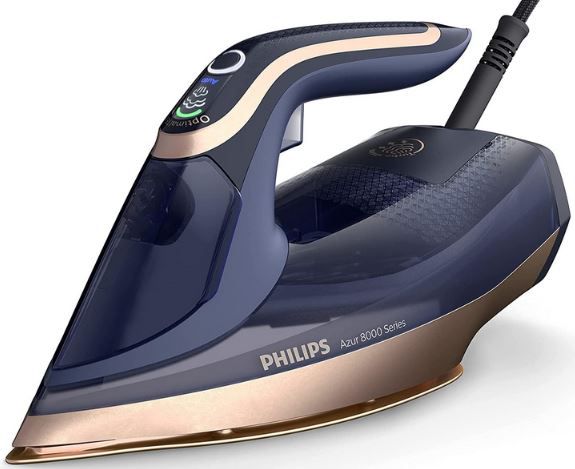 Philips Azur 8000 Serie Dampfbügeleisen, 3.000W für 89€ (statt 114€)