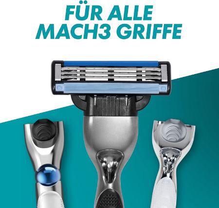 14er Pack Gillette Mach3 Rasierklingen + Gillette PRO Rasierschaum ab 25,55€ (statt 33€)