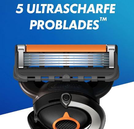 Gillette ProGlide Nassrasierer + 4 Rasierklingen für 14,99€ (statt 21€)