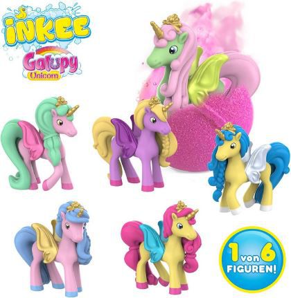 Inkee Galupy Unicorn Badebombe mit Überraschung für 2,77€ (statt 4€)