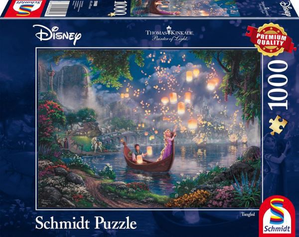 Schmidt Spiele Thomas Kinkade, Rapunzel, 1.000 Teile Puzzle für 8,75€ (statt 12€)