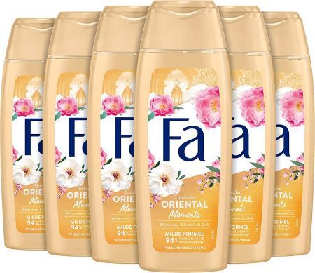 🧴 6er Pack Fa Duschcreme Oriental Moments, je 250ml ab 4,75€ (statt 8€)