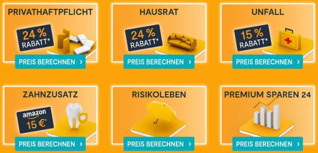 HUK24:  24% auf Privathaftpflicht oder Hausrat   15€ Rabatt bei KFZ Tarifen