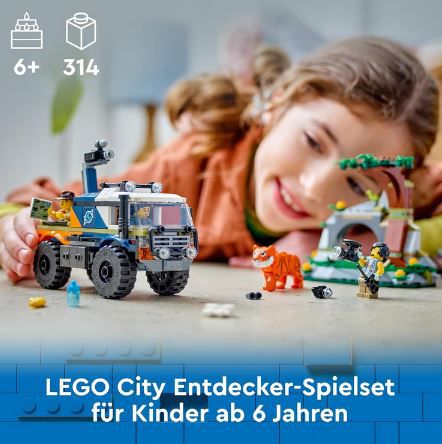 LEGO City 60426 Dschungelforscher Truck Spielset für 17,99€ (statt 22€)