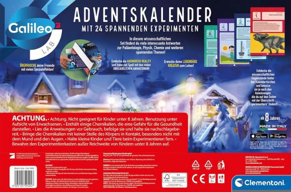 Galileo Wissenschaft Adventskalender 2024 für 11,99€ (statt 17€)