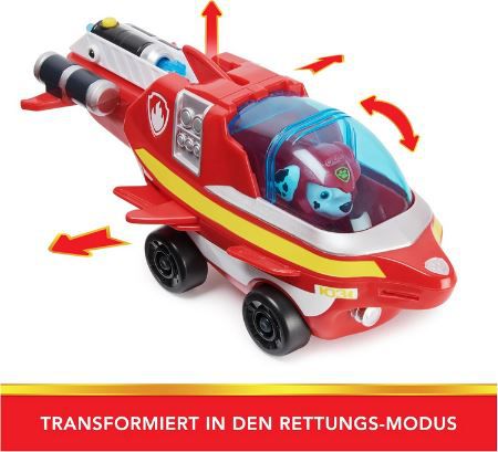 Paw Patrol Aqua Pups   Basis Spielzeugauto mit Figur für 12,37€ (statt 20€)