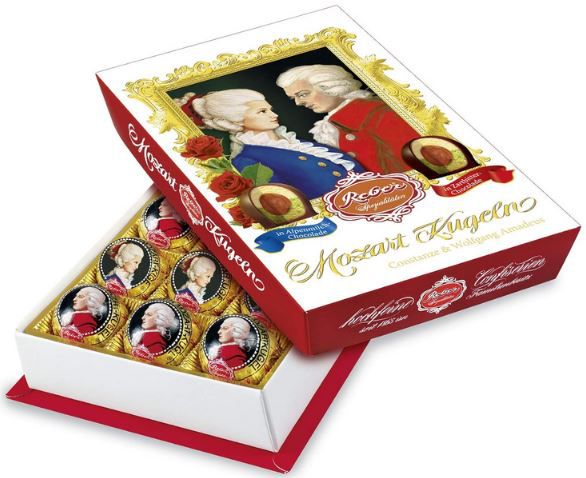 15er Pack Reber Wolfgang & Constanze Mozart Kugeln Barock für 10,36€ (statt 14€)