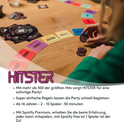 Jumbo Spiele Hitster Original, Party  & Kartenspiel für 13,99€ (statt 23€)