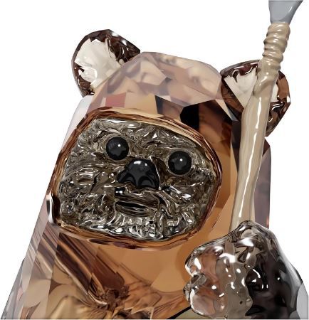 Swarovski Star Wars Ewok Wicket Figur für 135,15€ (statt 167€)