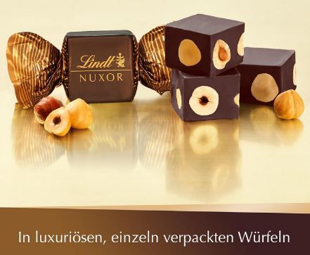 🍬 Lindt Nuxor Feinherb Haselnuss Pralinen XXL, 700g für 23,89€ (statt 30€)