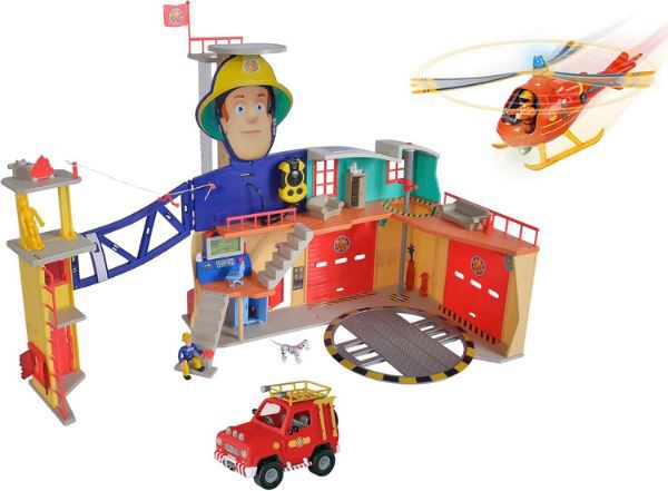 Simba Mega XXL Feuerwehrmann Sam Station für 61,10€ (statt 80€)