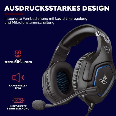 Trust GXT 488 Forze Gaming Headset für PS4 & PS5 für 25€ (statt 30€)