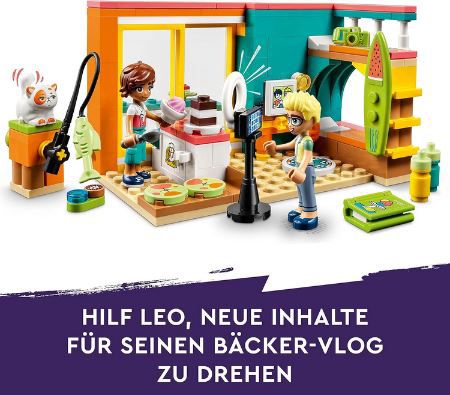 LEGO 41754 Friends Leos Zimmer Spielset für 11,99€ (statt 15€)