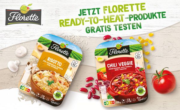 Gemüse Ready to heat von Florette kostenlos ausprobieren