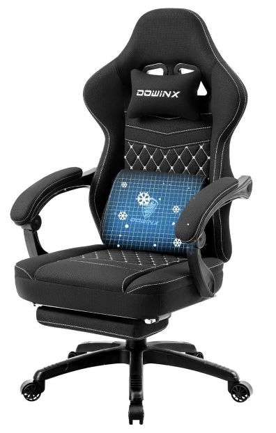 Dowinx 6657D Gamingstuhl Taschenfederkissen für 110,99€ (statt 190€)