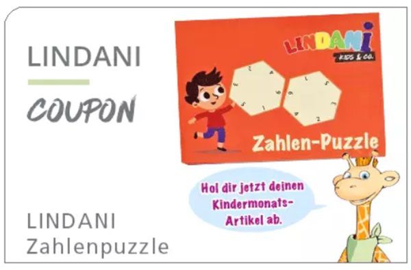 Linda Apotheken: LINDANI Zahlenpuzzle kostenlos