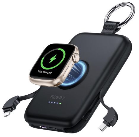 10.000mAh 20W Powerbank auch für Apple Watch für 24,69€ (statt 37€)