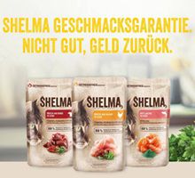 Bei Unzufriedenheit von Shelma Katzenfutter Geld zurück