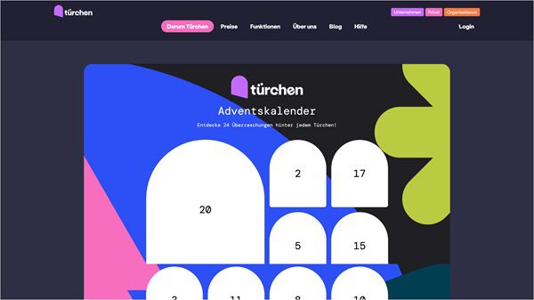 Gratis: Online Adventskalender erstellen