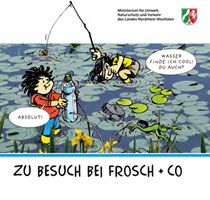 Gratis Kinderbroschüre: Zu Besuch bei Frosch & Co.