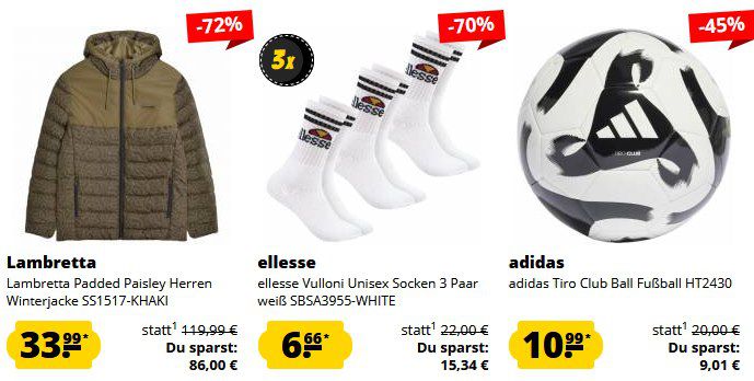 🔥 SportSpar X Mas Sale + 10% Gutschein EXTRA auf ALLES!