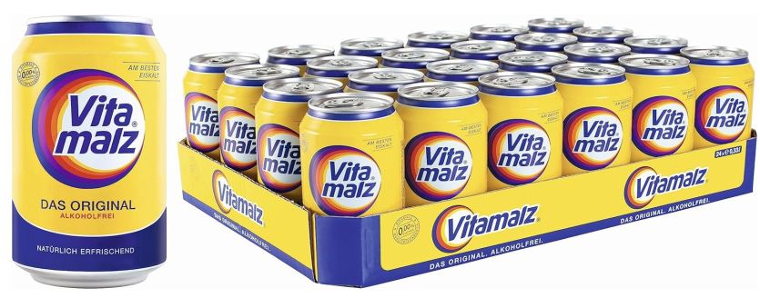 🥤 24x Vitamalz in 0,33L Dose ab 15,30€ (statt 20€)   64 Cent pro Dose