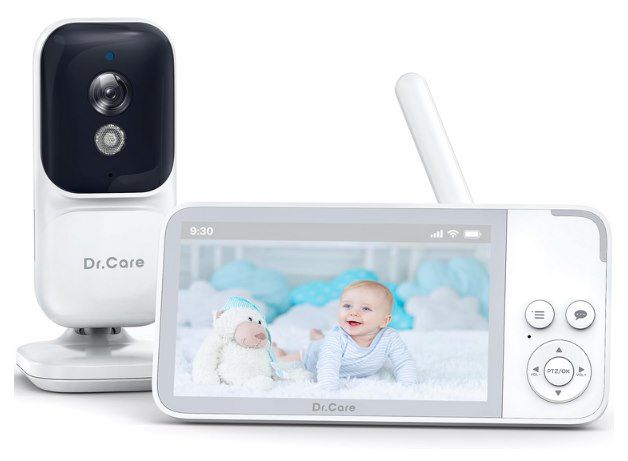 Dr.Care NeoView Babyphone mit 3,5 Zoll Display für 47,99€ (statt 70€)