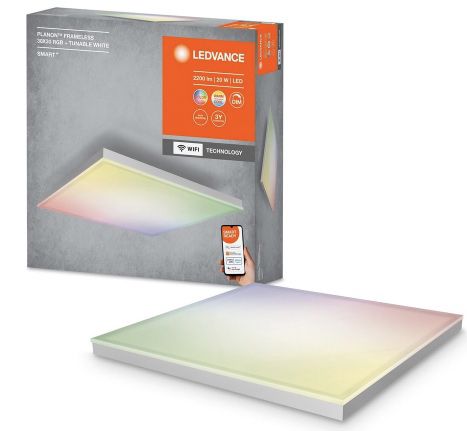 LEDVANCE LED Panel PLANON SMART+ Multicolor mit WLAN für 26,99€ (statt 62€)