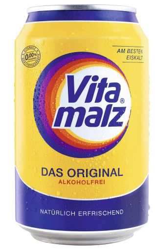 🥤 24x Vitamalz in 0,33L Dose ab 15,30€ (statt 20€)   64 Cent pro Dose