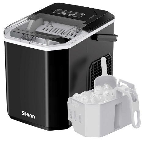 🧊 Silonn Eiswürfelmaschine (1,2l) für 59,99€ (statt 90€)