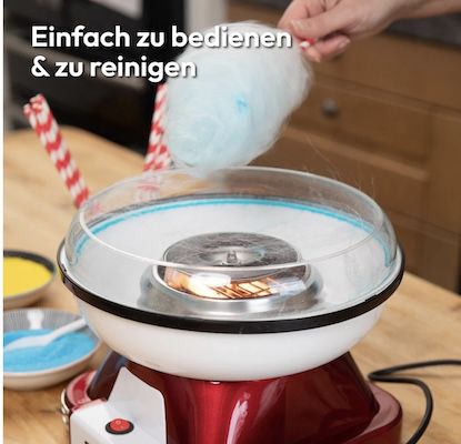 🍭Gadgy   Retro Zuckerwattemaschine für 29,95€ (statt 42€)