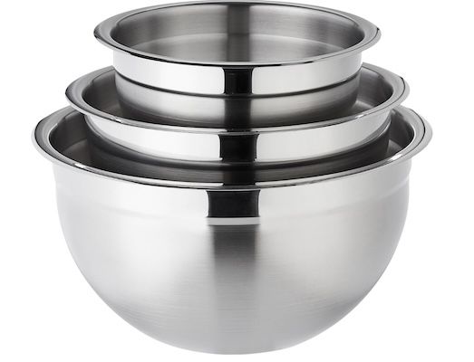 🥣 Amazon Basics Rührschüsseln mit 1,41L, 2,83L & 4,73L für 24€ (statt 28€)