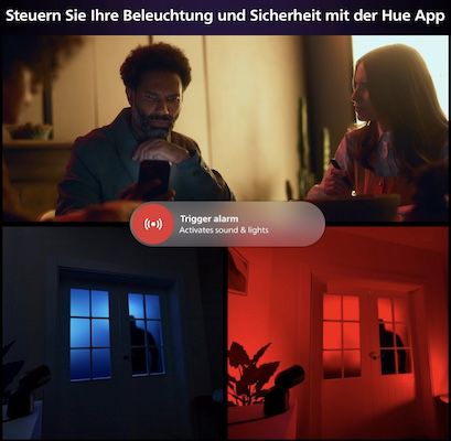 Philips Hue Secure   kabellose Smart Home Überwachungskamera für 119€ (statt 155€)